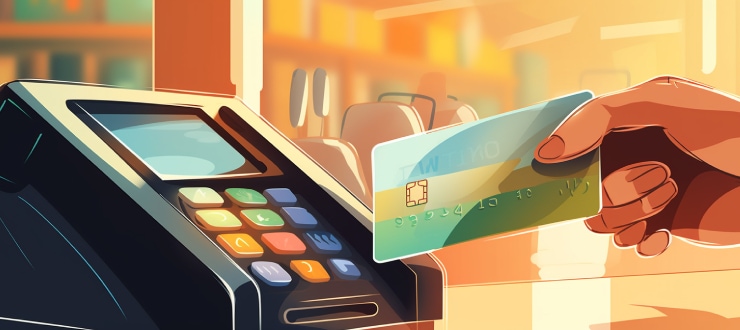 Pinbetaling met creditcard